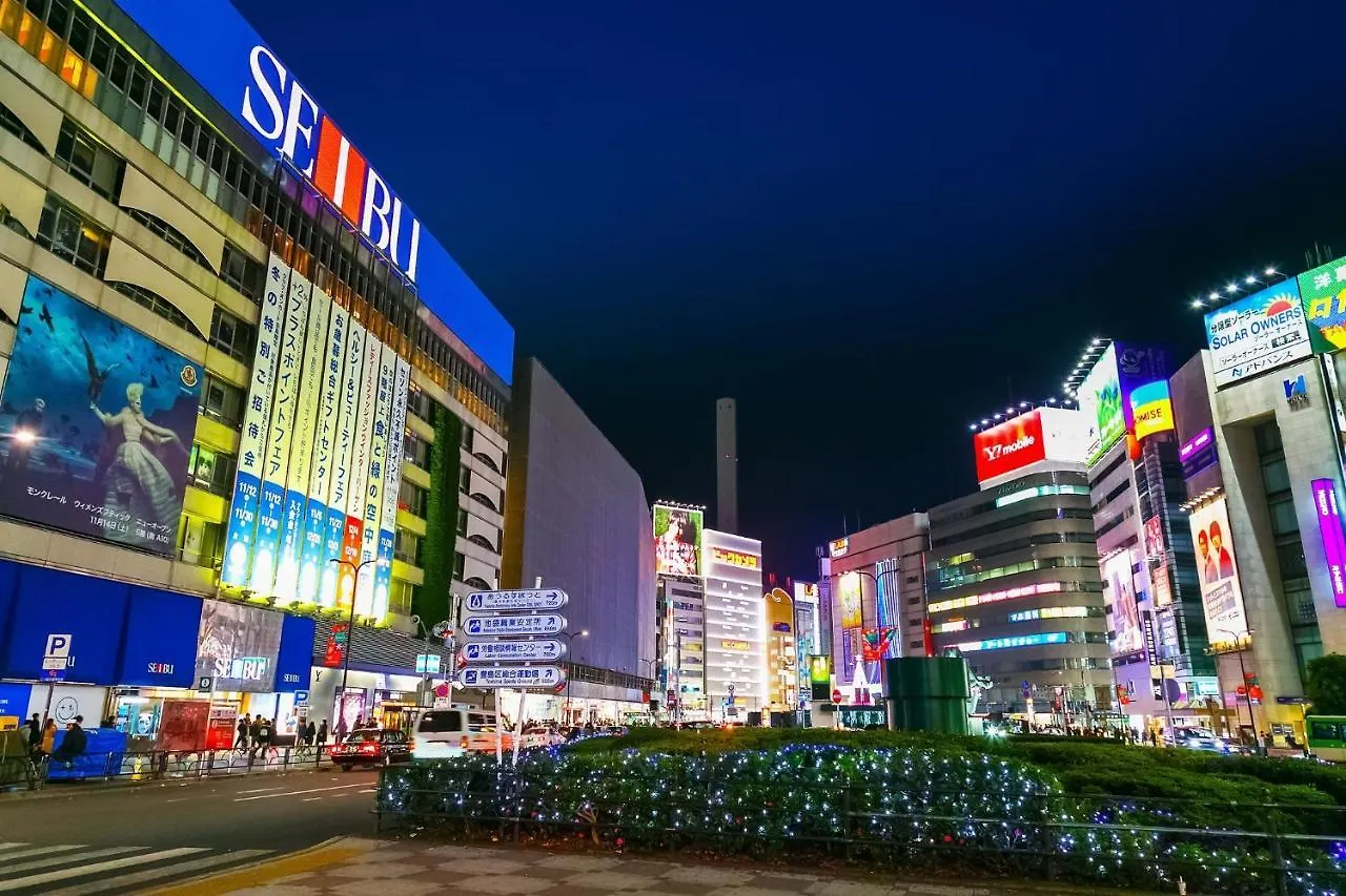 דירות טוקיו Ikebukuro Center# Ikebukuro 5Min Walk#池袋中心地带# 池袋车站步行5分#无限制wifi #204 יפן